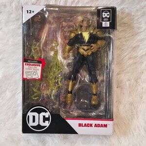 MCFARLANE TOYS DC DIRECT PAGE PUNCHERS - BLACK ADAM NEW 7-INCH W/ COMIC